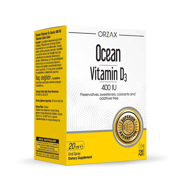 Ocean Vitamin D3 400 IU