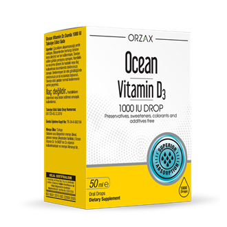 Ocean Vitamin D3 1000 IU Drops