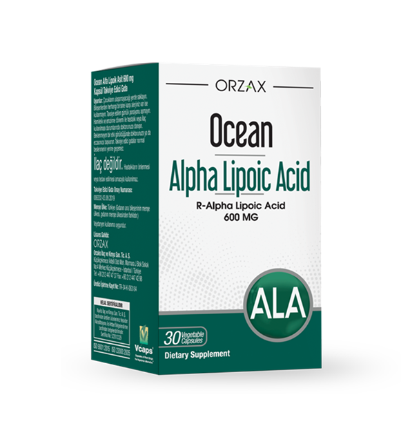 Ocean Alpha Lipoic Acid 600 Mg