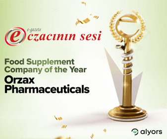 Eczacının Sesi Awards 2023 Компания года по производству пищевых добавок для Orzax Pharmaceuticals