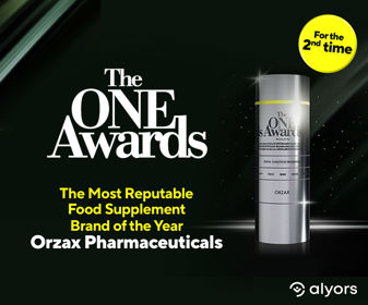 The One Awards Premio a la marca de complementos alimenticios con mejor reputación del año para Orzax Pharmaceuticals