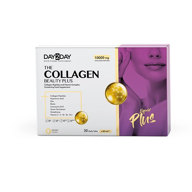 Private Label Hydrolyzed Liquid Collagen Peptides (10,000mg) - Day2Day