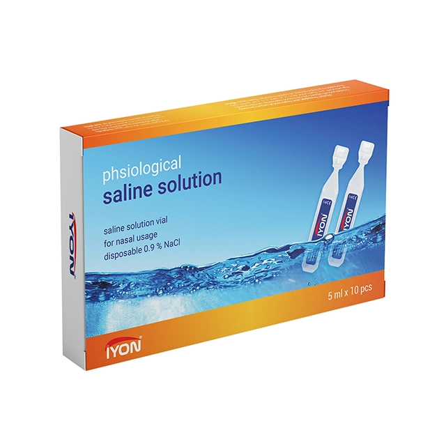 Private Label Sterile Saline Solution Vials | Saline Solution Spray - IYON