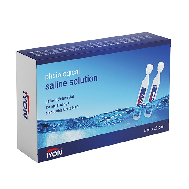 Private Label Sterile Saline Solution Vials | Saline Solution Spray - IYON