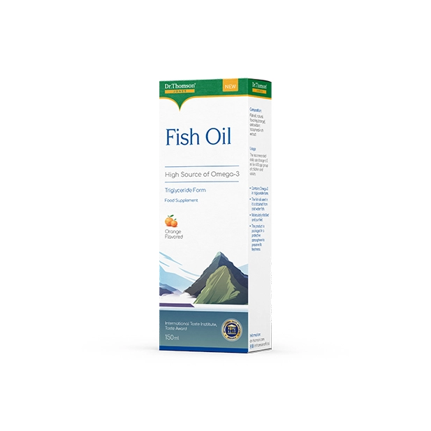 Private Label Award-Winning Kid's Fish Oil with EPA & DHA - Dr.Thampson