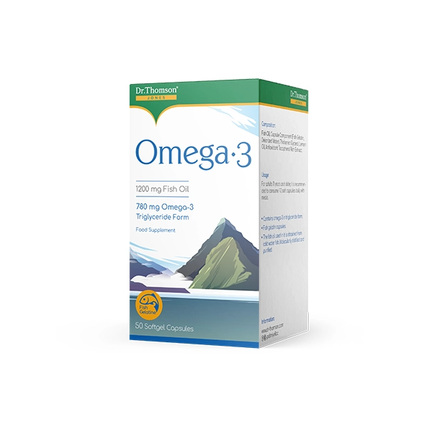 Private Label Omega-3 (Fish Oil) with EPA & DHA Manufacturer - Dr.Thampson