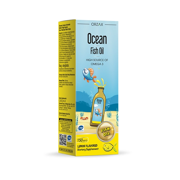 Private Label Award-Winning Kids' Fish Oil (Omega-3 DHA & EPA) - Ocean