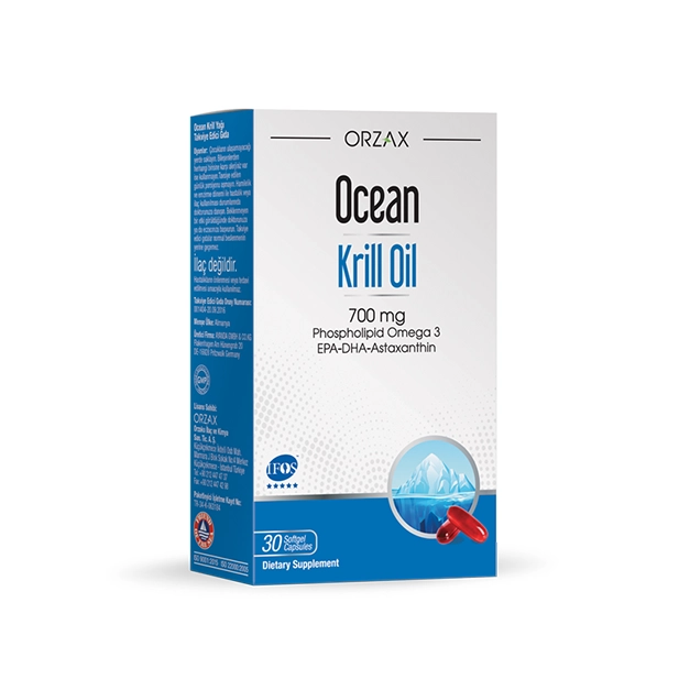 Private Label Krill Oil (Astaxanthin & Omega-3s) Capsules - Ocean