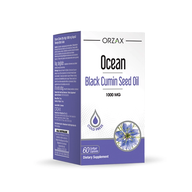 Private Label Cold-Pressed Black Seed Oil Softgels Manufacturer - Ocean