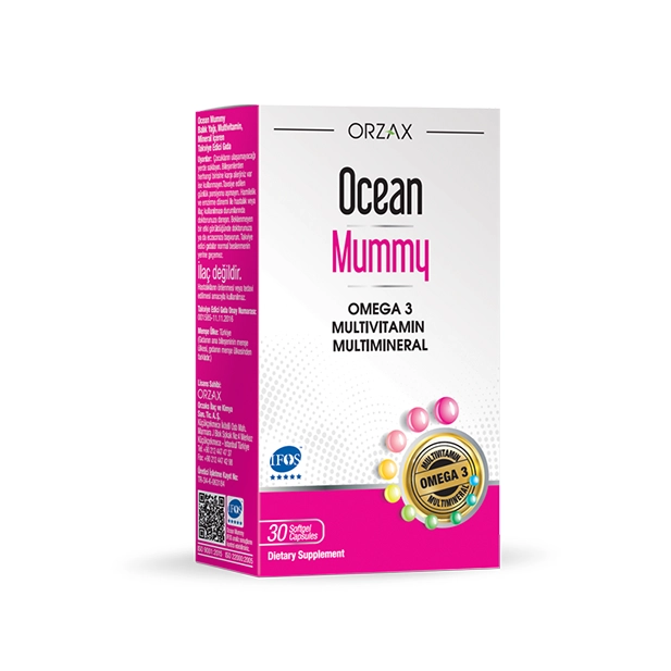 Private Label Prenatal & Pregnancy Multivitamin & DHA (200mg) - Ocean