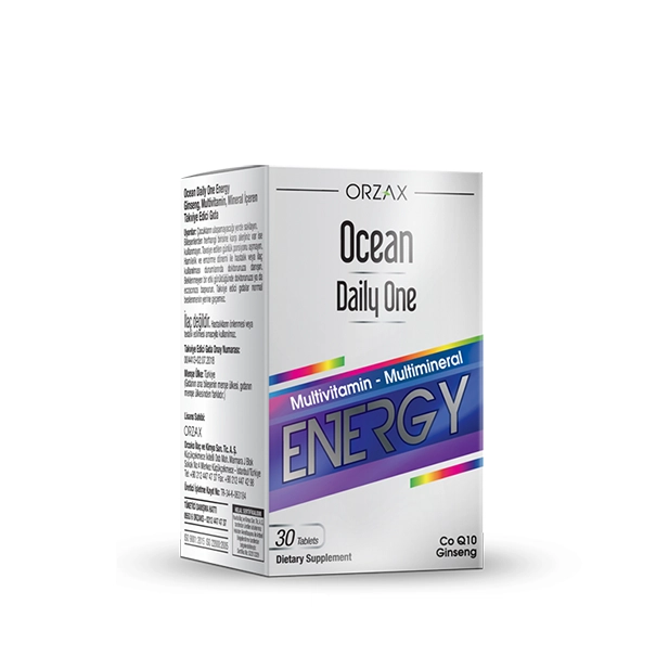 Private Label Multivitamin (Energy & 13 Vitamins/10 Minerals) - Ocean