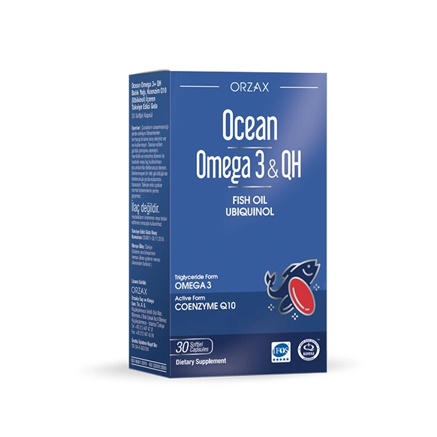 Private Label Omega 3 with EPA, DHA & Coenzyme Q10 Capsules - Alyors