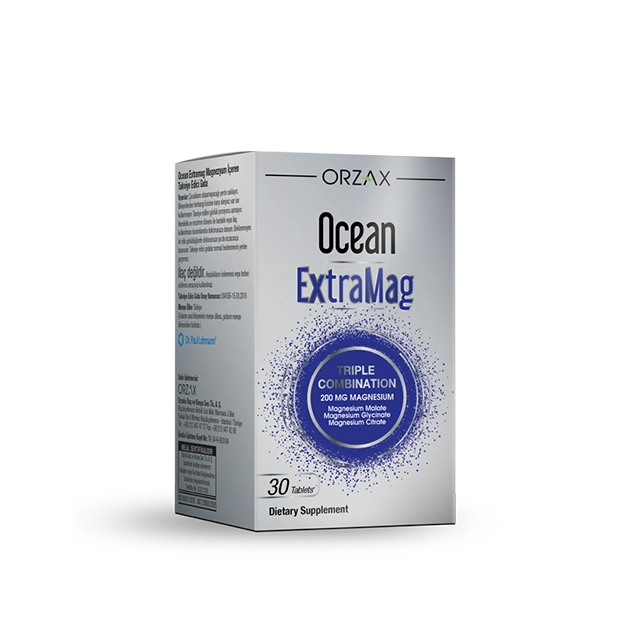 Private Label Magnesium Citrate with Vitamin B12 Sachets - Ocean