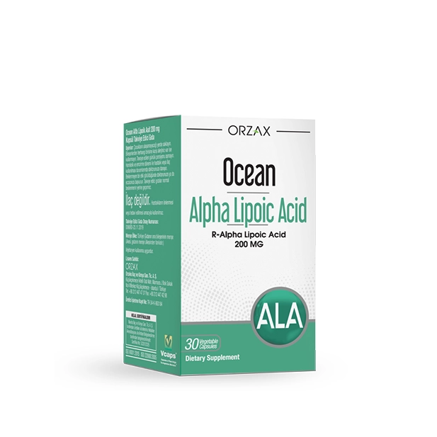 Private Label Alpha Lipoic Acid (200 mg) Capsules Manufacturer - Ocean