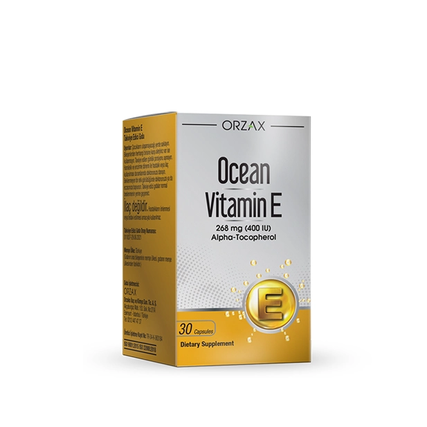 Private Label Vitamin E (400 IU) | D-Alpha-Tocopheryl Acetate - Ocean