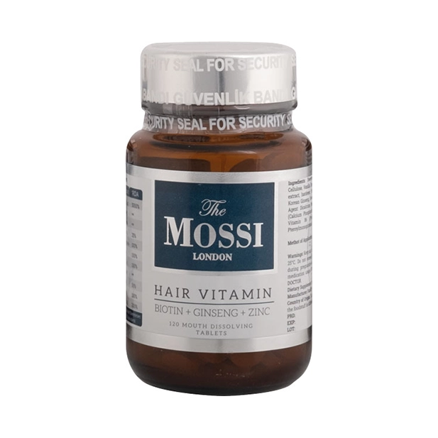 Private Label Hair Growth Vitamins Tablets (Biotin, Zinc) - The Mossi London