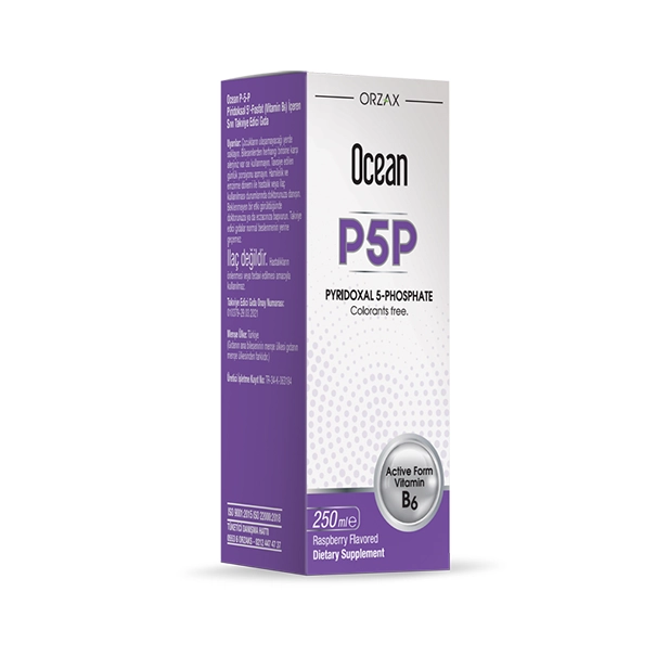 Private Label Liquid Vitamin B6 (Pyridoxal 5-phosphate / P5P) - Ocean