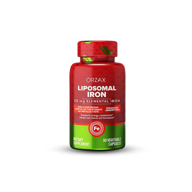 Private Label Liposomal Iron Capsules Manufacturer - Orzax