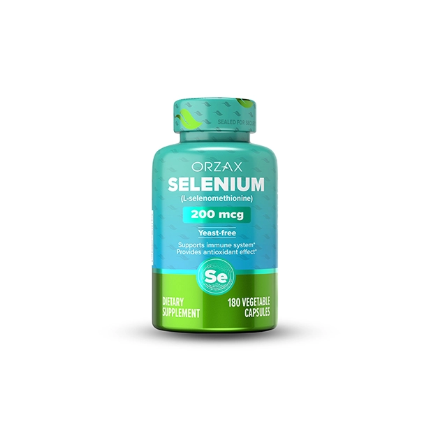 Private Label Selenium (L-Selenomethionine) Capsules Manufacturer - Orzax