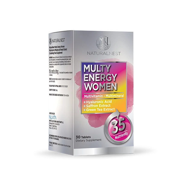 Private Label Women's Multivitamin (Saffron, ALA, Green Tea, Caffeine) - Alyors