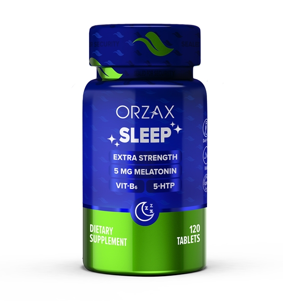 Private Label Sleep Supplement | 5-HTP with Melatonin Tables - Orzax