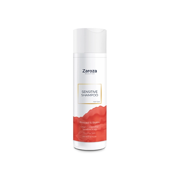 Private Label Gentle Shampoo for Hair Loss, Sensitive Scalp - Zaroza